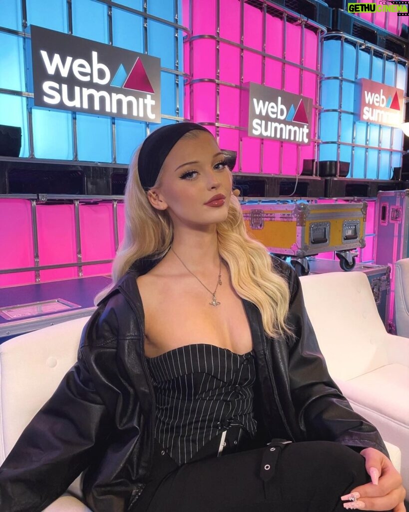 Loren Gray Instagram - @websummit thank you so much for having me here in lisbon. such an honor <3