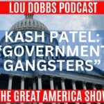 Lou Dobbs Instagram – It took a Biden blockade and a federal lawsuit but Kash Patel’s new book is finally released, “Government Gangsters: The Deep State, the Truth, and the Battle for Our Democracy.” Kash joins us today on #TheGreatAmericaShow to discuss. Join us — LINK IN BIO!