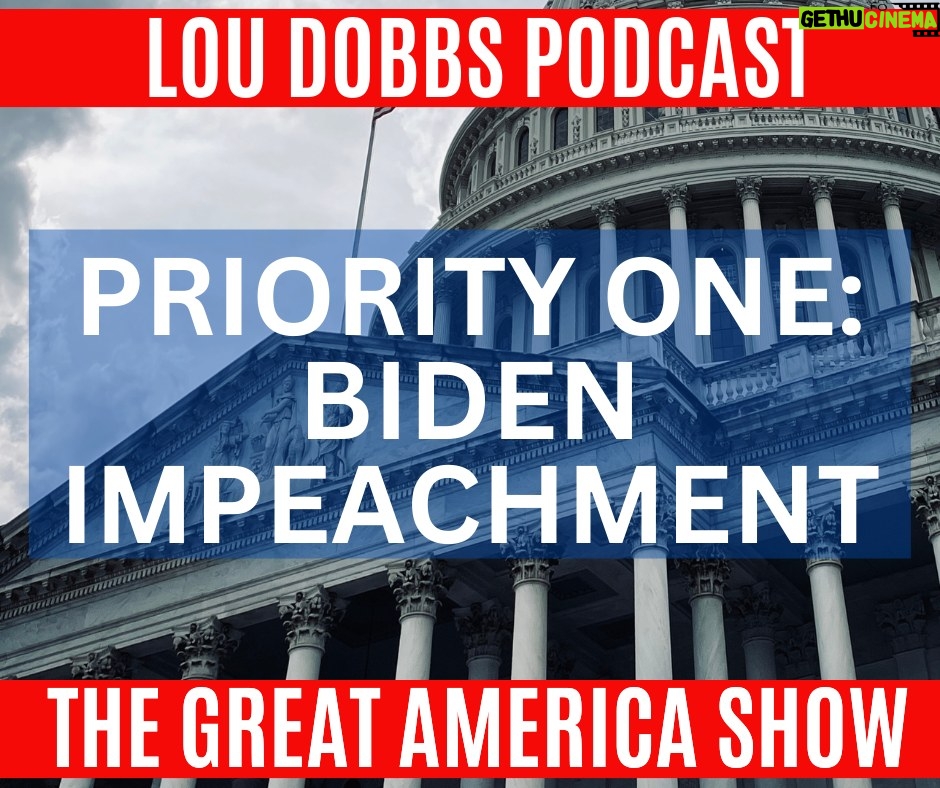 Lou Dobbs Instagram - Mike Davis says there’s not a more important job for the House of Reps. than to get to the bottom of Joe Biden taking foreign bribes, being compromised and blackmailed. It leads to very serious consequences for the U.S. Join us on #TheGreatAmericaShow -- LINK IN BIO!