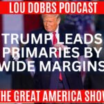 Lou Dobbs Instagram - Pollster John McLaughlin says Trump has seen his poll numbers move up all year and we're now just days till the Iowa Caucus. His last poll of 2023 has Trump leading Biden 47 to 44 and DeSantis & Haley by 50+ point margins. Join us on #TheGreatAmericaShow -- LINK IN BIO!