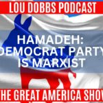 Lou Dobbs Instagram - Abe Hamadeh has seen political corruption, losing his rigged race for Attorney General. He says what the political class is doing to President Trump should frighten everyone because our country is under attack. Join us today on #TheGreatAmericaShow -- LINK IN BIO!
