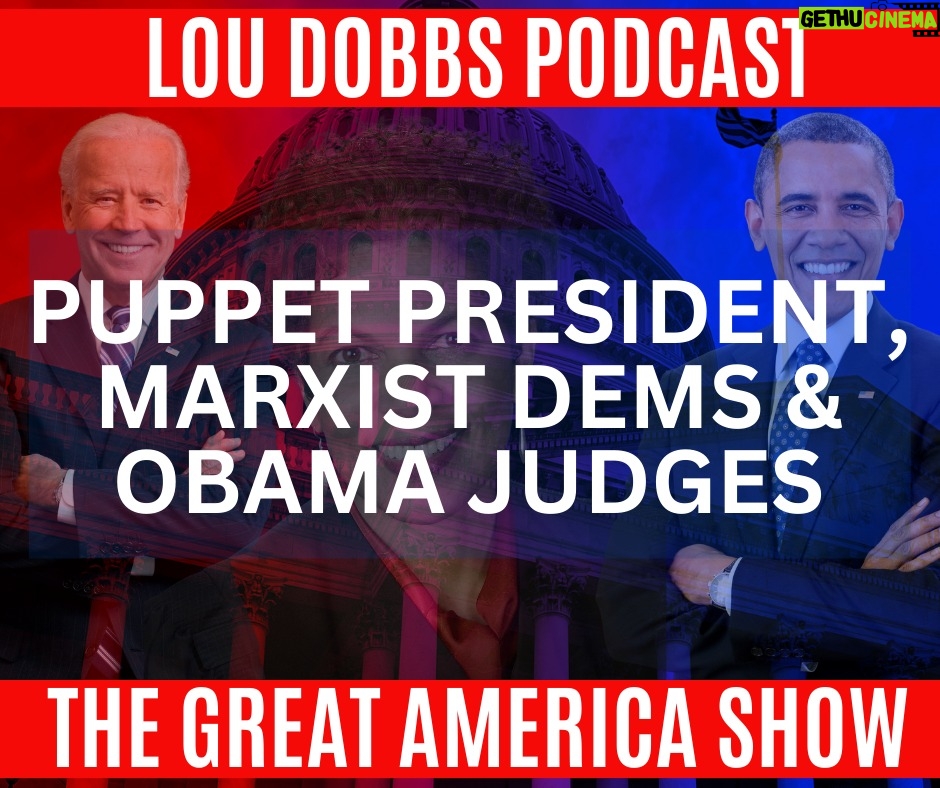 Lou Dobbs Instagram - The House GOP needs to say no more federal funds may be used to persecute any major presidential candidate prior to 2024 or they will lose all federal funding. Mike Davis says GOP need to end lawfare against Trump. Join us today on #TheGreatAmericaShow -- LINK IN BIO!