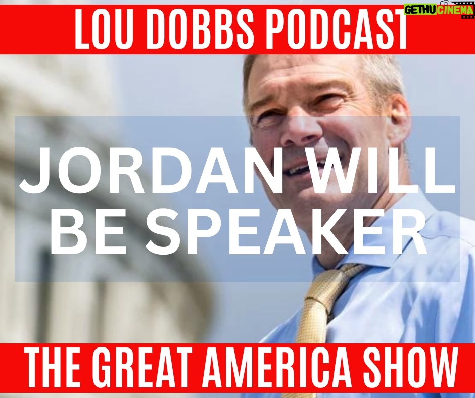 Lou Dobbs Instagram - Congressman Matt Rosendale says Jim Jordan is trying to persuade his opposition and earn their vote rather than resort to the D.C. Cartel whipping operation. He says Jordan has been the conservative spokesman for years. Join us today on #TheGreatAmericaShow -- LINK IN BIO!