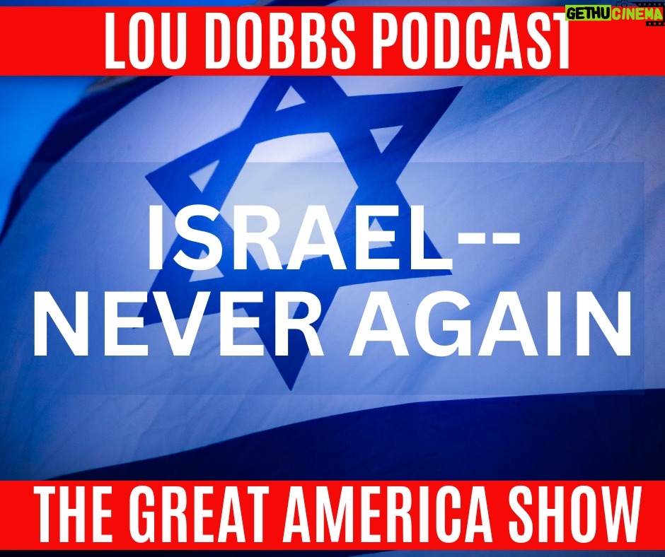 Lou Dobbs Instagram - Dr. Eli David joins Lou from Tel Aviv to discuss the Israeli war with Hamas. He says for the past two decades what Israel has done with Hamas is a bit like what Winston Churchill described. Join us today on #TheGreatAmericaShow -- LINK IN BIO!