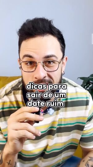 Luca Scarpelli Instagram - qual a sua dica pra sair de um date ruim?