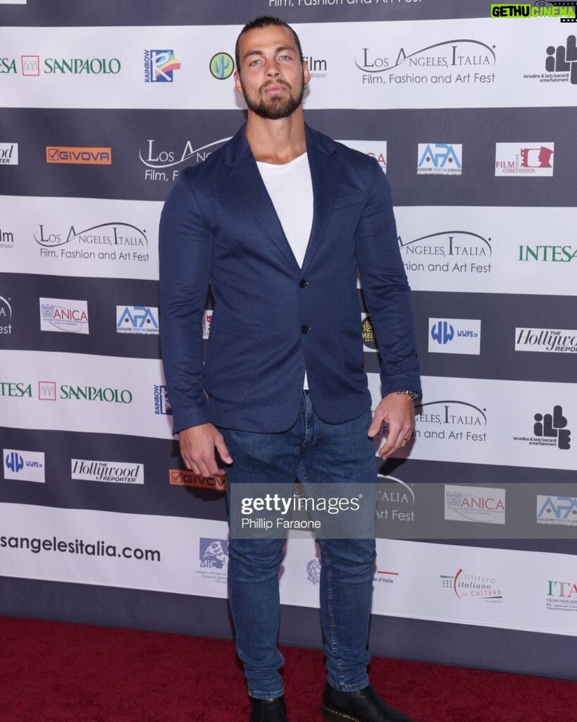 Luca Tartaglia Instagram - Always such a pleasure to attend @losangelesitalia Grazie @pascalvicedomini for spreading Italian movies around the world. #redcarpet #gettyimages #losangelesitalia #filmfestival TCL Chinese Theatres