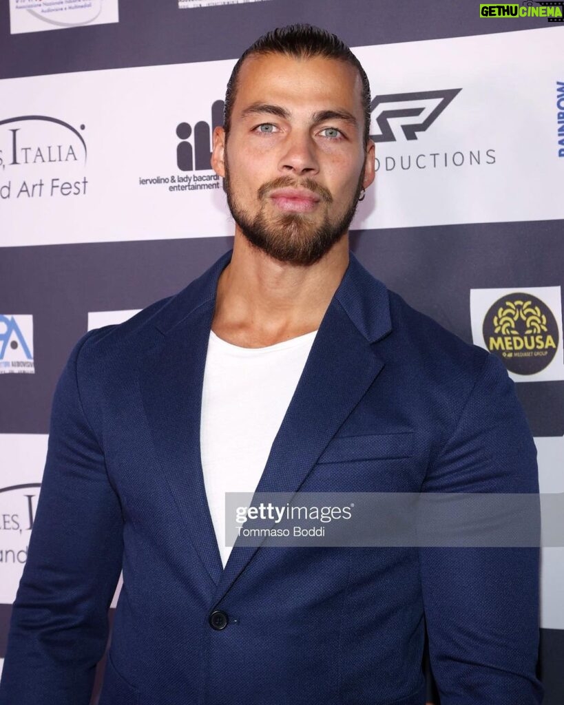 Luca Tartaglia Instagram - Always such a pleasure to attend @losangelesitalia Grazie @pascalvicedomini for spreading Italian movies around the world. #redcarpet #gettyimages #losangelesitalia #filmfestival TCL Chinese Theatres