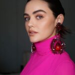 Lucy Hale Instagram - direct quote from yesterday…“we could spot you from space” 💗 Giambattista Valli x SS24 show yesterday @giambattistavalliparis @giambattistavalli Stunnning collection!! @mollyddickson @valeriaferreiramakeup @bridgetbragerhair Paris, France