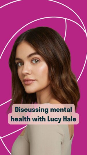 Lucy Hale Instagram - “Mental health isn’t something that you finish, it’s a lifelong journey.” 🧠

We were thrilled to catch up with our Counsellor and #OYW23 mental health keynote speaker, @lucyhale, during the One Young World Summit Belfast to discuss the importance of looking after our mental health, self-care, and how young leaders can navigate the pressure of being in the spotlight. 

Drop a 💛 to show your support in making mental health a priority! 

#OneYoungWorld #Belfast #MentalHealth #PrioritiseMentalHealth #GlobalCommunity