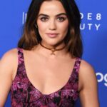 Lucy Hale Instagram - @fashiontrustus gala last night 🤍🖤 swipe for all a whole bunch of cuties #ftus2023 @versace @erinwalshstyle @kdeenihan @hairbyjohnd