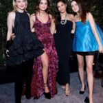 Lucy Hale Instagram - @fashiontrustus gala last night 🤍🖤 swipe for all a whole bunch of cuties #ftus2023 @versace @erinwalshstyle @kdeenihan @hairbyjohnd
