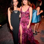 Lucy Hale Instagram - @fashiontrustus gala last night 🤍🖤 swipe for all a whole bunch of cuties #ftus2023 @versace @erinwalshstyle @kdeenihan @hairbyjohnd