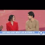 Lucy Hale Instagram - Snow and sprinting and road closures and obviously hearing Nat curse on the Today show at 7am was a highlight. Yesterday was way too fun and I have so much love for these people. And of course, thank you to everyone who came to the screenings! we can’t wait for everyone to see our movie ♥️