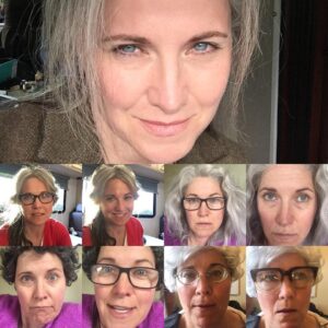 Lucy Lawless Instagram - It's all downhill from here....