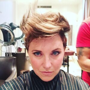 Lucy Lawless Instagram - Craig!! What did you do?!!! I said just a trim.