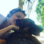 Lucy Lawless Instagram – My study buddy