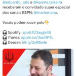 Mário Marra Instagram – Às vezes me pego pensando nos rumos que a vida levou e os caminhos que a carreira seguiu.
Hoje foi um dia assim. 
Um dia legal. 

Estar na ESPN, conviver com tanta gente que admiro há tanto tempo e ter a oportunidade de trabalhar em jogos da Premier League. Uau! Quanta coisa para comemorar!

Já trabalhei com muita gente brilhante. Alguns realmente são geniais. Eu, um cara que procura se observar com frequência, sei desde cedo que não posso contar com brilhantismo e muito menos com genialidade, mas o suor sempre foi meu aliado. Leio, busco informações, tento entender de novo e é com muito suor que vou tentando seguir. 

Voltando ao dia de hoje, parei para pensar em quanto é representativo ser convidado por canais oficiais de clubes da Inglaterra no Brasil ou de torcidas oficiais de times ingleses daqui.

Ter a oportunidade de ter a opinião respeitada dá muita satisfação. Muita. É a percepção de que o caminho do estudo, do respeito, do trabalho realizado com seriedade pode ser um caminho mais longo, mas é também sólido.

À ESPN a minha gratidão pelo espaço, pelo tratamento, pelo respeito.

Aos que me procuram para a opinião também vai meu agradecimento. 

Estarei fora por uns dias a partir do dia 27 e voltarei com mais vontade de aprender.

📷: Contas oficiais em português do West Ham Brasil e Manchester City.
@brasilspurs 
@falagooner 
@caminhanteslfc 
@bluesofstamford 
@redarmybrasil

Um forte abraço também para o pessoal da @blackwolves_brasil , que até uma camisa mandou pra mim.