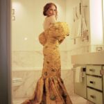 Madelaine Petsch Instagram - don’t be fooled these arm puffs were made to fit my massive biceps @moschino @jeremyscott