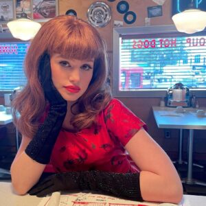 Madelaine Petsch Instagram - in tonight’s episode- 2 people die and 2 people kiss me… watch it or else u might be the 3rd (of which idk)