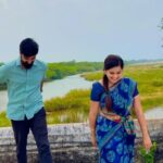 Madhumitha H Instagram - Hopping on the trend !! #trendingreels #trending #dance #ethirneechal #serial #suntv #reelsinstagram #reelstrending