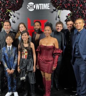 Madison Taylor Baez Instagram - Amazing "NY Let The Right One In" @showtime series premier party last night. I loved seeing all my cast members and production team. Show is steaming now and airs tonight night on showtime 10pm pacific time. Also shout out to @nilandmon for styling me with the awesome dress. 
#showtime #tvseries #comiccon #nycomiccon #actress #actor #singer #vampireseries