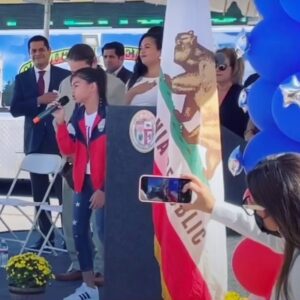 Madison Taylor Baez Instagram - Such a honor to appear at the Cinco Puntos Veterans Day Event alongside actor @officialdannytrejo , Government City Officials and of course the many Veterans that attended to celebrate all our veterans. Thank you to @itsjuliesands for inviting me..
.
#veteransday #singer #actor #cbsla #youngselenanetflix #selenanetflixseries #selena #singingvideos #dannytrejo