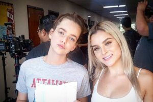 Maemae Renfrow Instagram - Working on a super fun new project!! #AttawayAppeal #work #filming #brat