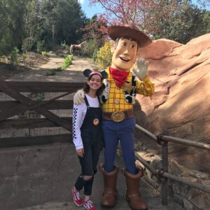 Maemae Renfrow Instagram - I have to say Disneyland really is the happiest place on earth and the best part is I got to go with my best friend @ladeadbeat 😁❤️😍 #Disneyland #pluto #woody #my1sttime