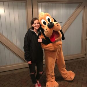 Maemae Renfrow Instagram - I have to say Disneyland really is the happiest place on earth and the best part is I got to go with my best friend @ladeadbeat 😁❤️😍 #Disneyland #pluto #woody #my1sttime