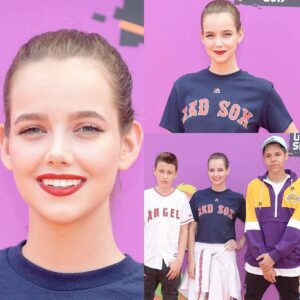 Maemae Renfrow Instagram - Had a blast at the #kcs2017 yesterday!  Make sure you watch on @nickelodeon Sunday at 8pm. #RedSox #Nickelodeon #nick #KidsChoiceSports