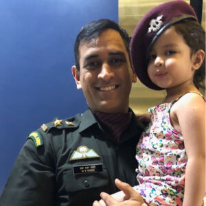 Mahendra Singh Dhoni Instagram - An honour to get the Padma Bhushan and receiving it in Uniform increases the excitement ten folds.thanks to all the Men and Women in Uniform and their families for the Sacrifices they make so that all of us could enjoy our Constitutional Rights.Jai Hind