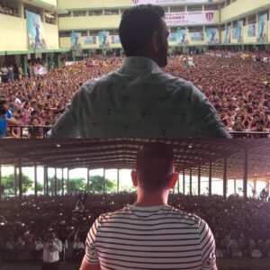 Mahendra Singh Dhoni Instagram - Two cities two events