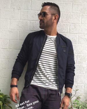 Mahendra Singh Dhoni Instagram - All set for Jalandhar!