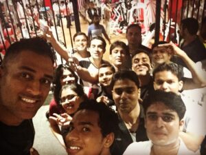Mahendra Singh Dhoni Instagram - Sportsfit team Varanasi