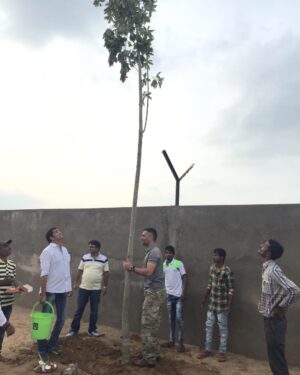 Mahendra Singh Dhoni Instagram - Planted this special tree on my birthday, KAILASHPATI also it's the the first plantation in our farm house