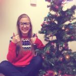 Mallory Bechtel Instagram - Rockin the christmas sweater in Elf 🎄 #openingnight