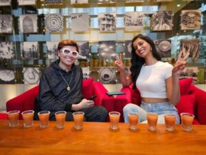 Manasvi Mamgai Instagram - Spilling some spicy secrets with @navid_sole this Christmas, Watch the full video on YouTube- Link in bio ❤️

#ManasviMamgai #NavidSole
