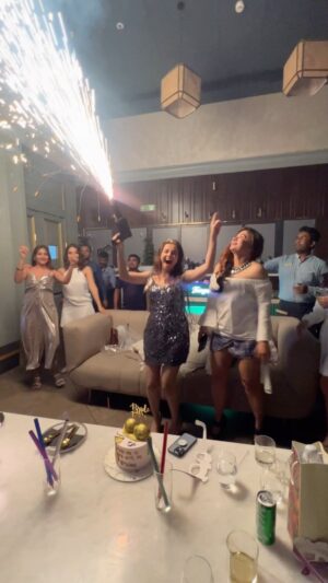 Mansi Srivastava Instagram - Turns out it wasn’t such a bad idea after Alllllllllll ❤️❤️❤️❤️ 

Most awaited Bachelorette Night just done absolutely right for the bride to be @shrenuparikhofficial with my girls @officialsurbhic @mreenaldeshraj @bharati_k and missed @nehalaxmi_ definitely 😘😘