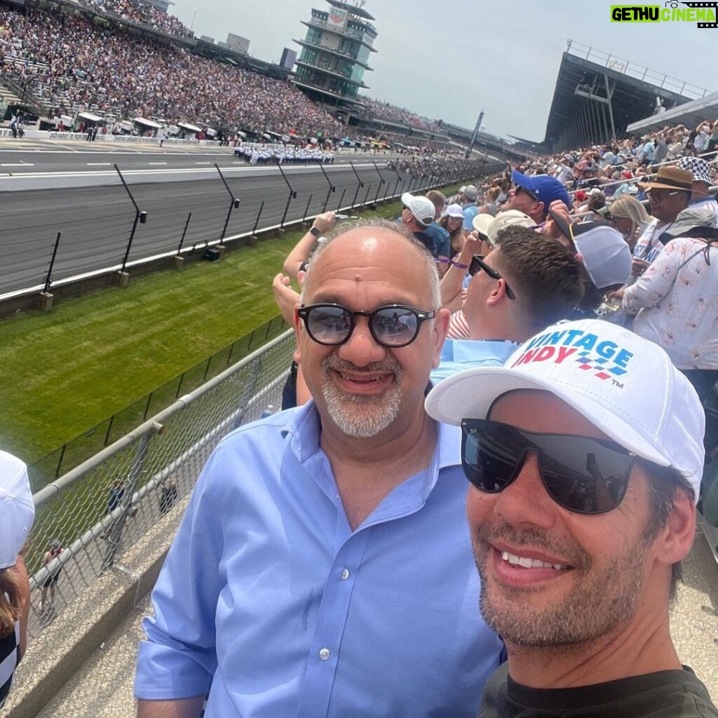 Marc Priestley Instagram - What an amazing trip to the #Indy500 with @mromologato. We met some great people, forged new contacts, did some business & witnessed one of the greatest races of all time.👊