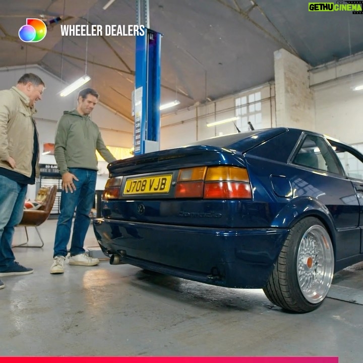 Marc Priestley Instagram - The last in the current series of #WheelerDealers. Tonight at 9pm on @discovery_uk we tackle the #VWCorrado. Enjoy.