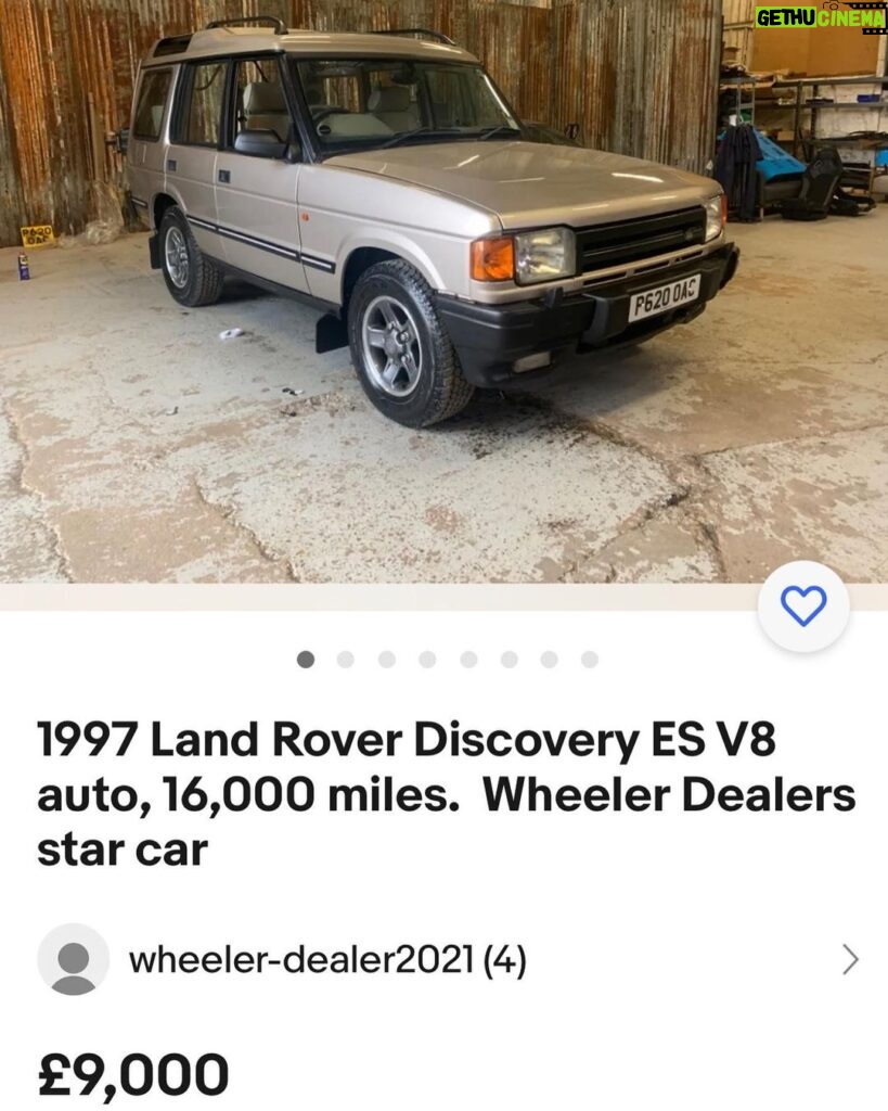 Marc Priestley Instagram - Who wants to own a #WheelerDealers car?