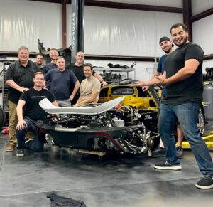Marc Priestley Instagram - What a day, what a team.. thankful to be working with @therealtavarish @f1elvis and the #wheelerdealers #worldtour team in #florida 🇺🇸🚗👍