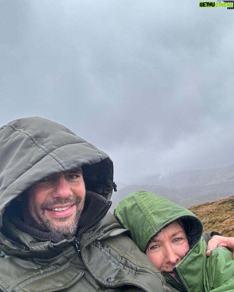 Marc Priestley Instagram - Clare & I celebrated being married to each other for 10 years over Christmas! We commemorated the occasion by driving in 9 hours of awful traffic to the Lake District, walking cold & wet up steep slippery hills in the midst of a major storm & then jumped in a 5 degree Lake Ullswater to top it off! And this is why I love my wife so much & can’t wait to share the adventures of the next ten years with her.😂Love you Mrs P. ❤️