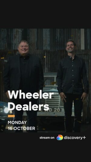 Marc Priestley Instagram - What a brilliant promo for a brilliant 20th anniversary series of #WheelerDealers. Starts on Oct 16th @discovery_uk & @discoveryplusuk 👍