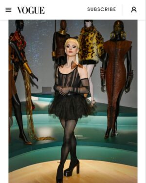 Marcia Marcia Marcia Instagram - Thank you @voguemagazine 🖤
#vogue #dragrace #mugler