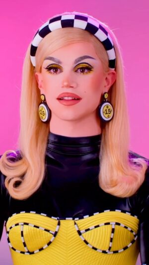 Marcia Marcia Marcia Instagram - She’s got the best of both worlds, it’s @marciax3nyc! 🎸💖 #DragRace Season 15 premieres Friday January 6 at 8/7c, NOW ON @mtv 🤩