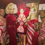 Marcia Marcia Marcia Instagram - Week one of @mppresent Drag Queen Christmas tour is complete! I have a couple days off, but I’m excited to be back Friday!!🎁💛 Beautiful Barbie dress by @caseyyalater ❤️ New York, New York