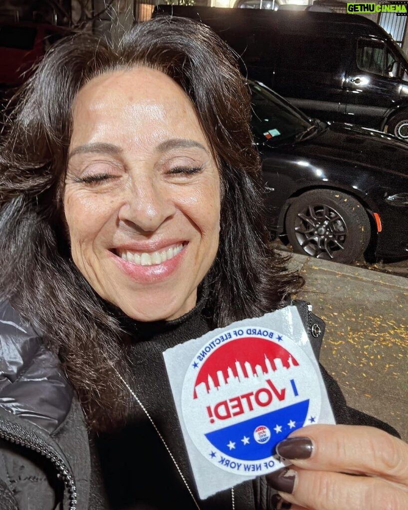 Maria Hinojosa Instagram - Do it. VOTE.