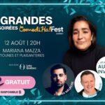 Mariana Mazza Instagram - Ce samedi à Quebec, c’est gratuit. Je vais avoir plein de kits incroyable, des invités un peu moins cool que mes kits mais tout aussi flamboyants, pis je vais chanter et faire des jokes. Qui vient? Je commence à 21:00, mais ca commence à 20:00!