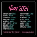 Mariana Mazza Instagram - La gang. Comme vous, j’ai passé un bel été… Voici toutes mes dates de show jusqu’à la fin de la tournée de mon spectacle Impolie – Pardonne-moi si je t’aime. Oui, vous avez bien compris. C’est bientôt fini. Si vous l’avez pas encore vu, ce sont vos dernières chances de le faire. Très hâte de venir vous voir un peu partout au Québec. On se voit où? marianamazza.com
